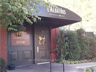 Entrance to L'Albatros Brasserie and Bar