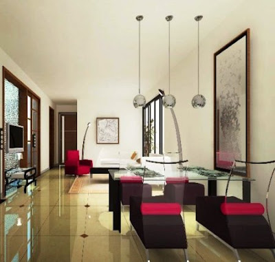 Desain Ruang Makan Modern Apartemen