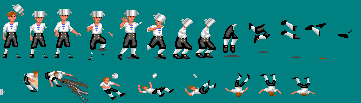 Monkey Island Guybrush spritesheet