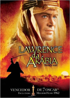 foto de capa do dvd filme Lawrence da Arábia com Peter O'Toole