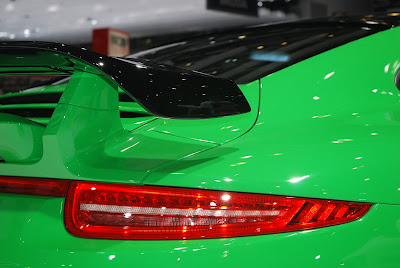 Salon de l'auto de Genève 2013: la Porsche 991 Carrera 4 Emerald Green de Techart