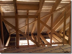 Bathroom in the roof for plot 1