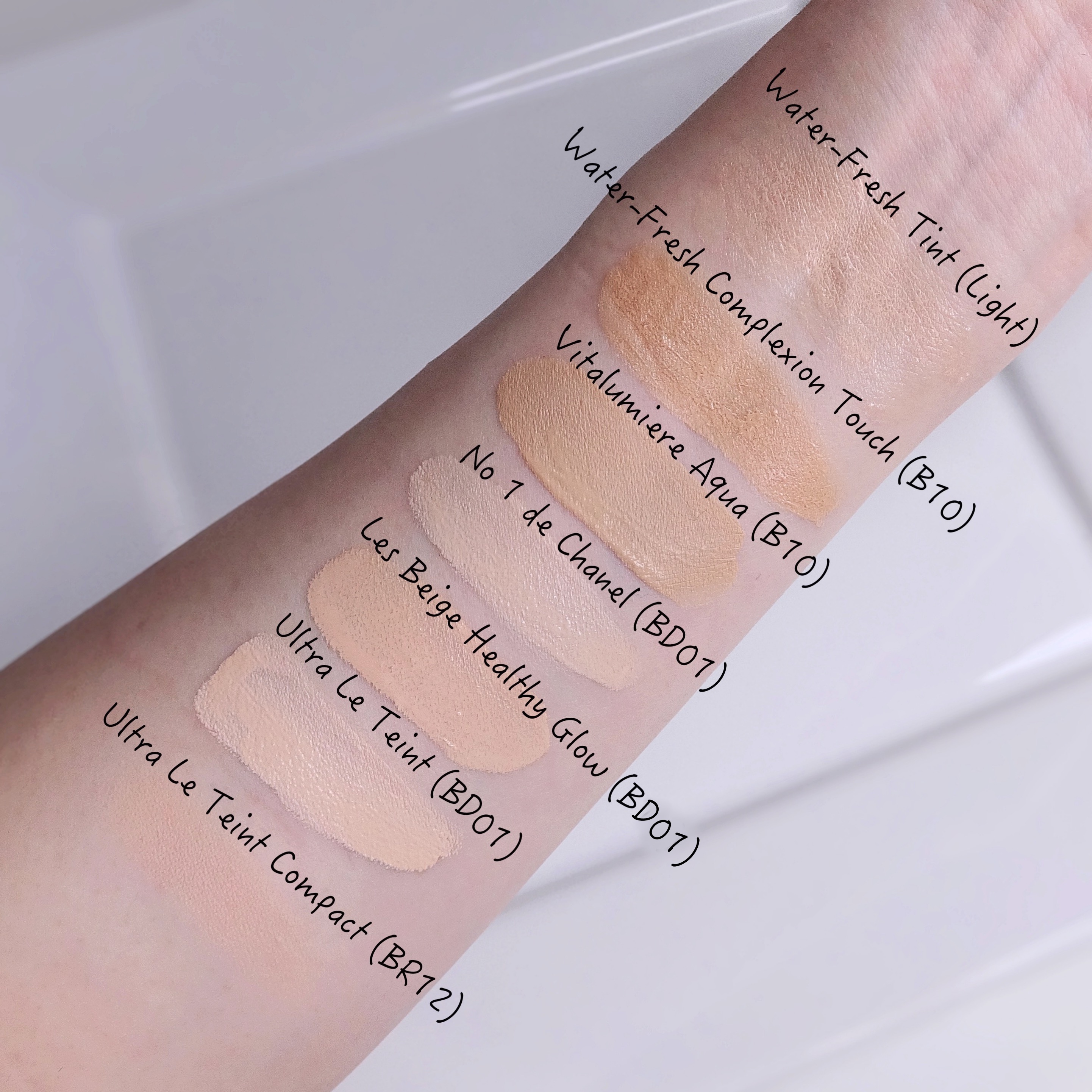 Chanel Foundation Reviews and Swatches