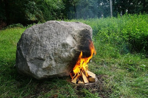 Batu Ini Sanggup Memancarkan Wifi Dengan Cara Dibakar Ko Bisa?