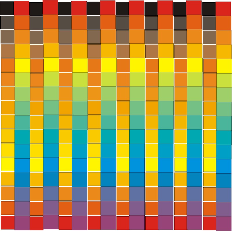 Konsep Penting Gradasi Warna, Gambar Hewan