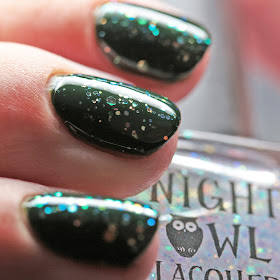 Night Owl Lacquer Potion Bubbles over Dead Inside