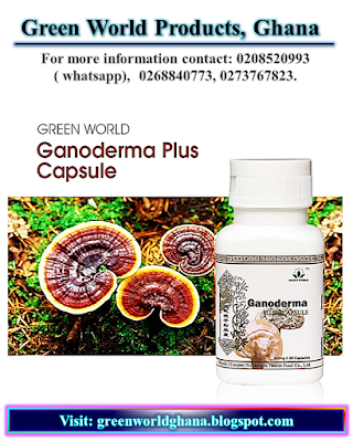 Green World Ganoderma Plus Capsule promotes immune defensive function thus prevents cancer