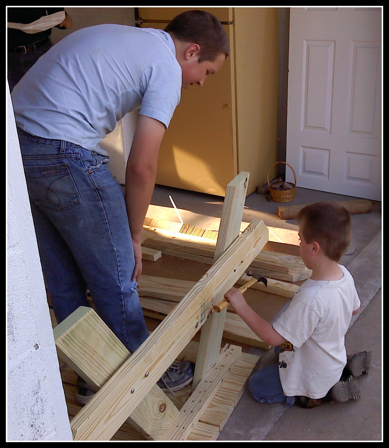 wood picnic table kits