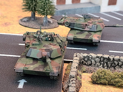 Flames of war, Team Yankee, WWIII, M1A2 Abrams, FOW, NATO Camo