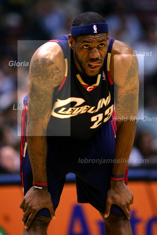 Lebron James Tattoos kobe bryant tattoo. Lebron James Tattoos
