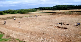 Iron Age camp unearthed at UK quarry