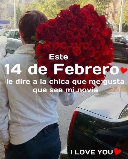 Flores para el 14 de Febrero dia del amor