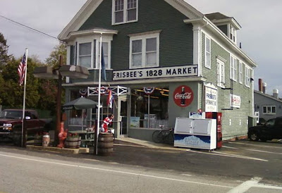 Frisbee Market Kittery Point Maine convencience store route 103 bicycle bike cycling local portsmouth