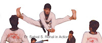 Master Er. Satpal Singh Rehal in Tkd action doing Taekwondo Flying  Double Jump football Kick, Garhshankar, Hoshiarpur, Mohali, Chandigarh, Punjab, India, Patiala, Jalandhar, Moga, Ludhiana, FSpliterozepur, Sangrur, Fazilka, Mansa, Nawanshahr, Ropar, Amritsar, Gurdaspur, Tarn taran, Martial Arts Tkd Training Club, Classes, Academy, Association, Federation