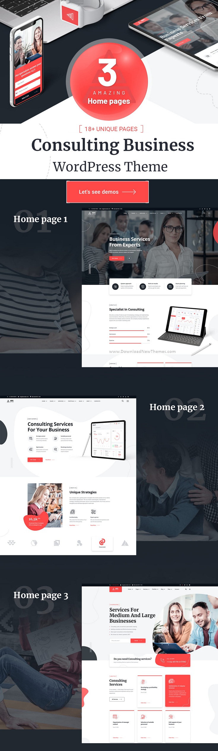 ABCGroup - Consulting Business WordPress Theme