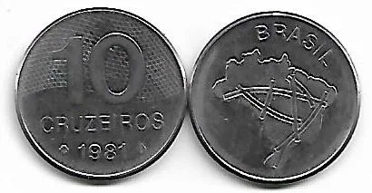 10 cruzeiros, 1981