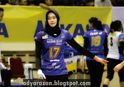 wilda siti nurfadilah sugandi - pemain voli hijab tercantik