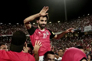 صور محمد صلاح مع منتخب مصر