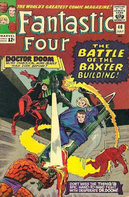 Fantastic Four #40. Daredevil and Dr Doom