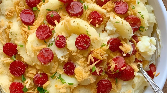 Cowboy Mashed Potato Casserole
