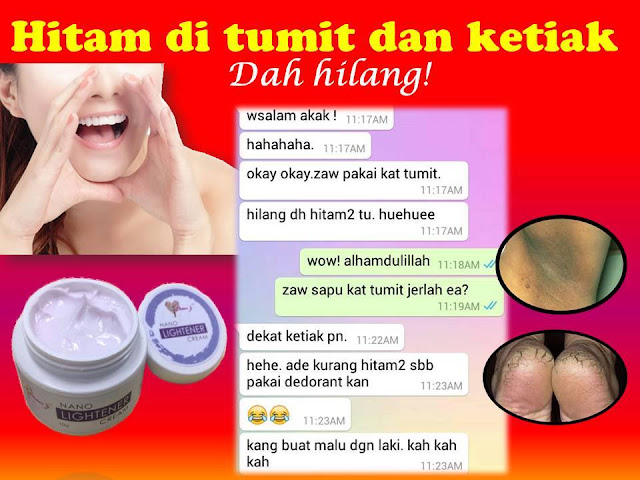 Nano lightener cream dianz pixy