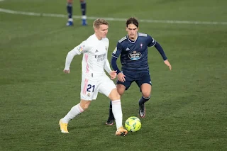 مارتن أوديجارد خلال أيامه كلاعب في ريال مدريد
