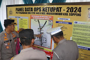 Kunjungi Pospam Lebaran 2024, Kapolres Soppeng Cek Kesiapan Personel Sekaligus Bagikan Bingkisan