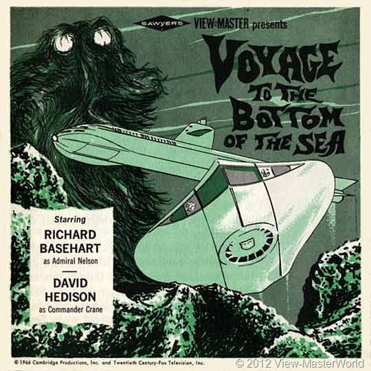 View-Master Voyage to the Bottom of the Sea (B483), booklet cover