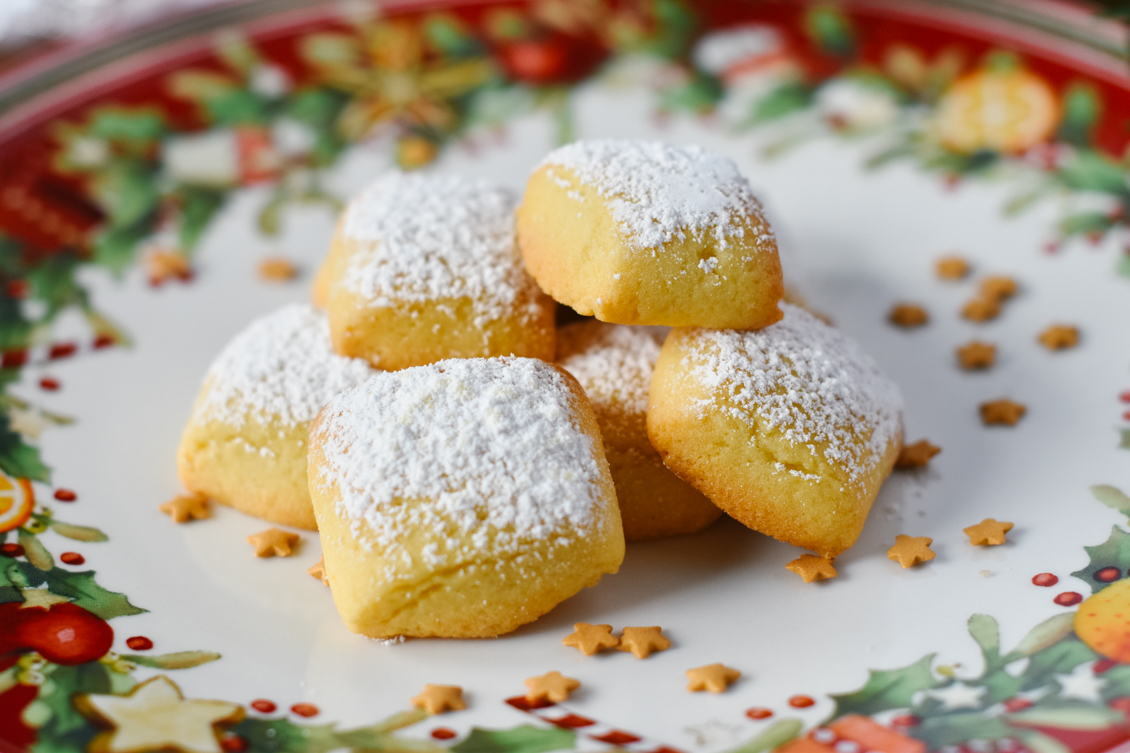 Rezept Zarte Marzipanwölkchen Weihnachtsbäckerei Plätzchen