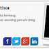 Cara Membuat Widget About the Author ( tentang Penulis ) Blogger #2