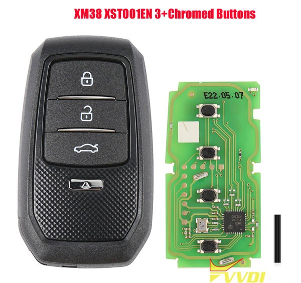 Toyota XM38 XSTO01EN with 3+1 Buttons