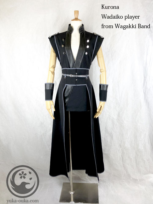 和太鼓奏者 黒流さん 和楽器バンド の個人衣装をデザイン 制作しました I Designed Created The Costume For The Wadaiko Player Kurona From Wagakki Band