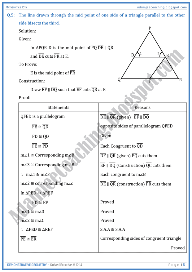 demonstrative-geometry-exercise-12-14-mathematics-10th