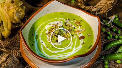 Green Pea Soup - Instant & Tasty Recipe