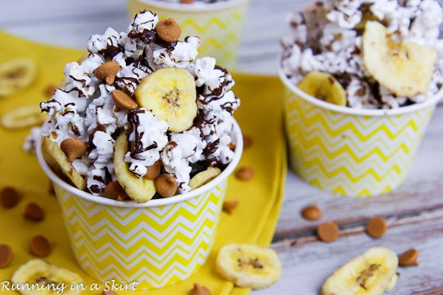 101 Healthy Snacks - Chunky Monkey Popcorn