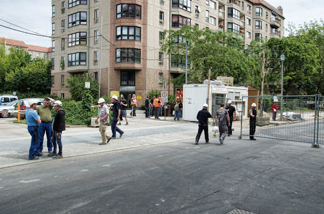 Baustelle Wohn und Shoppingwelt, Leipziger Platz 12, LP12, Leipziger Straße, 10117 Berlin, 04.06.2014