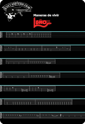 Tablaturas Maneras de Vivir Leño