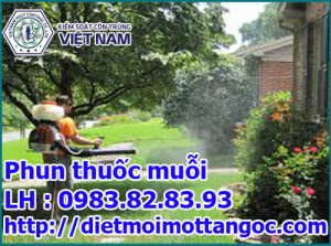 Dịch vụ phun thuốc muỗi được cam kết bảo hành sau khi phun thuốc