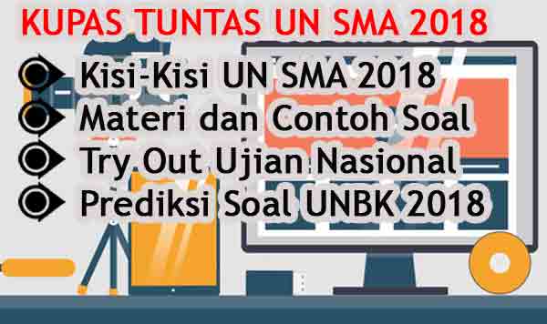  Sudah siapkah kalian menghadapi UNBK yang sebentar lagi akan berlangsung Kumpulan Soal UN Sekolah Menengan Atas 2017 dan Pembahasannya Lengkap