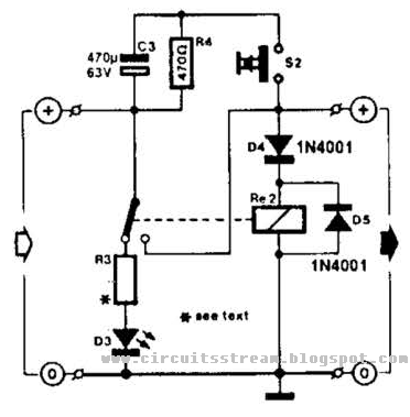 Simple Relay Fuse For Battery Charges Circuit Diagram