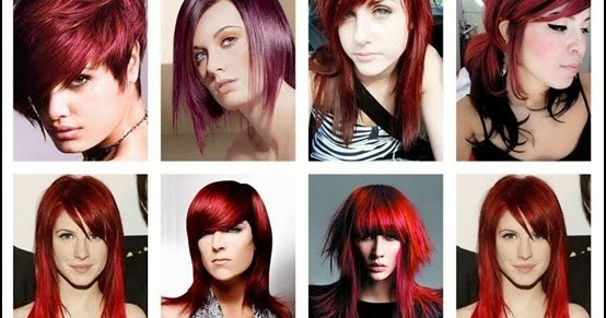 Lena Hoschek: How To Use Hair Color Chart - Shades Of Red Hair To Desire