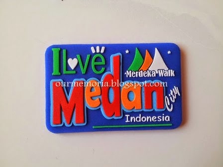 Koleksi Fridge Magnet dari Medan Indonesia dan Pulau Tioman