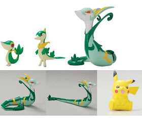 Pokemon Plamo Collection Jalorda Evolution Set Bandai