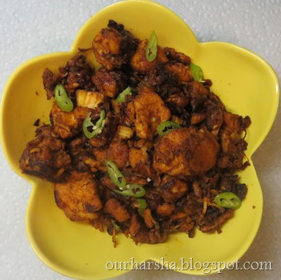 Kerala Chicken Roast   (2)