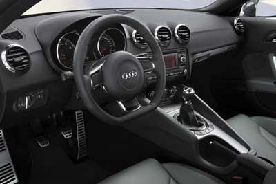 2008 Audi TT inside