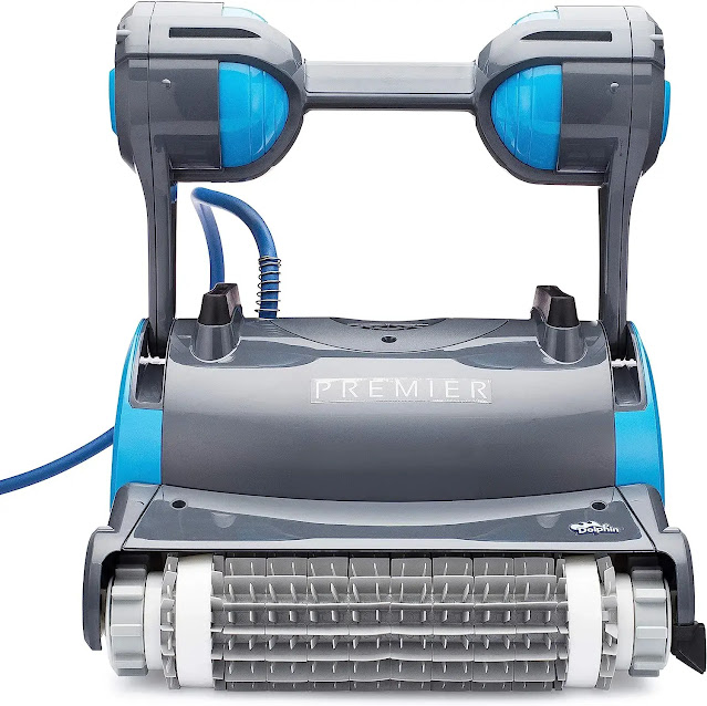 5.Dolphin Premier Robotic Pool Cleaner