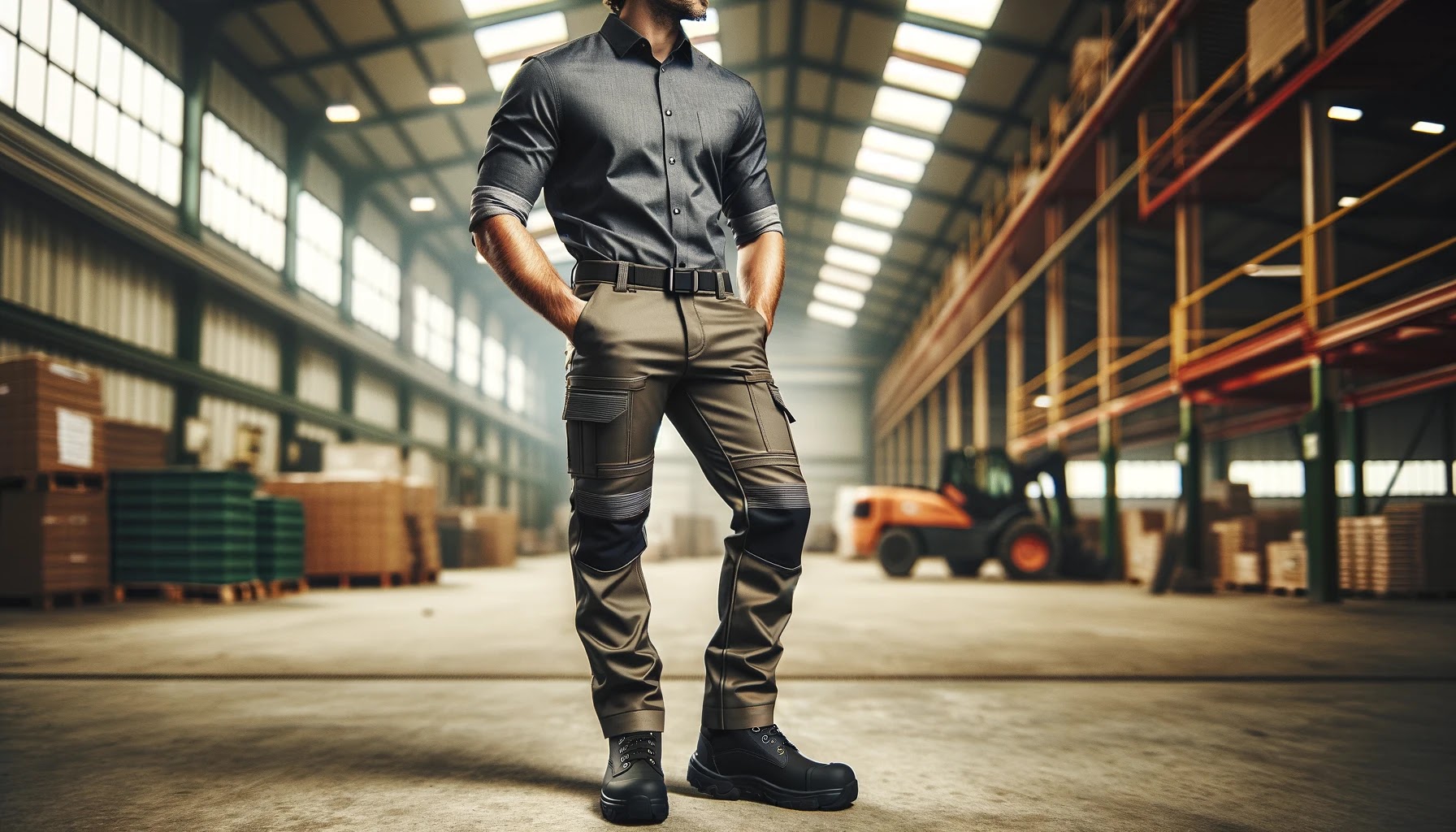 tapered Work pants