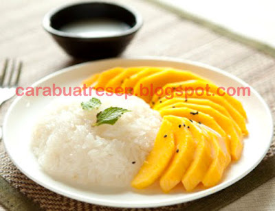 Foto Resep Mango Sticky Rice Khas Thailand Sederhana Spesial Asli Enak