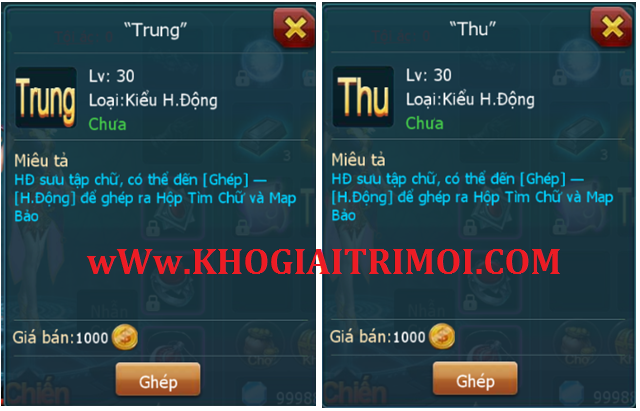 Sự kiện Trung Thu Vui Vẻ trong game Holy War