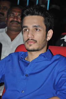 Akhil at Greekuveerudu Audio Launch